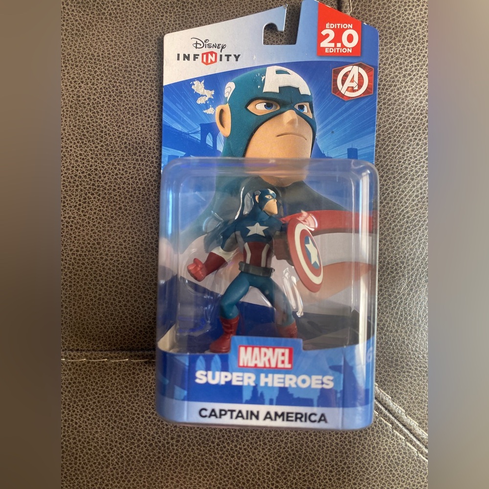 Disney Infinity 2.0 Captain America Figure – NEW & SEALED (Marvel Super Heroes)